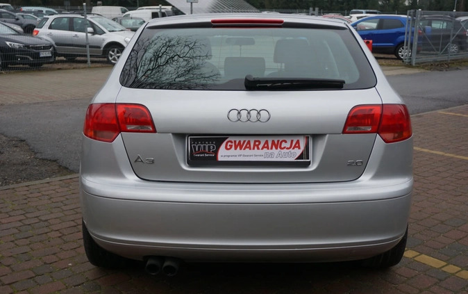 Audi A3 cena 16900 przebieg: 241000, rok produkcji 2006 z Brzesko małe 191